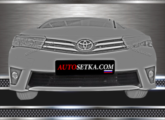 Premium защита радиатора для Toyota Сorolla (2013-2016)