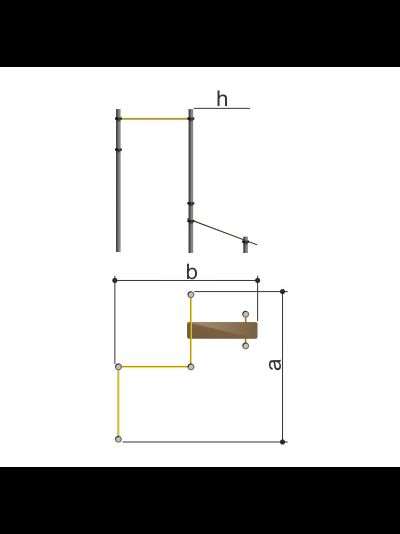 Уличный комплекс для воркаута Romana 501.07.01