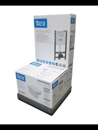 Комплект инсталляции с подвесным унитазом Roca Dama Senso 893104680 slim сиденье (м/л)