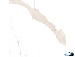 Плитка напольная Eurotile Statuario White 40 х 40 глянец под белый мрамор купить в магазине Marysя