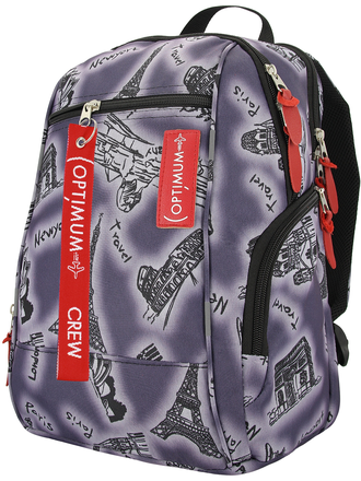 Школьный рюкзак Optimum City 2 RL, города