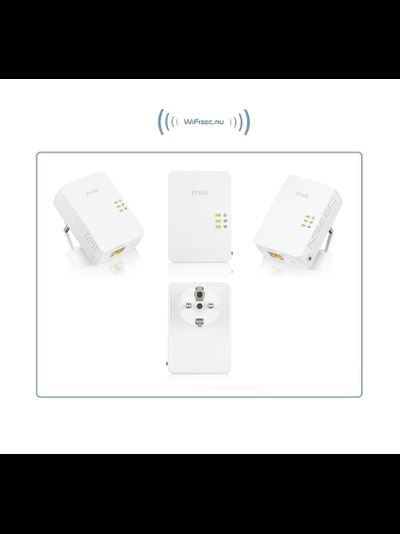 ZYXEL pla5405v2. Адаптер Powerline для построения быстрой и стабильно работающей домашней сети с 1 портом LAN (комплект 2 шт.)