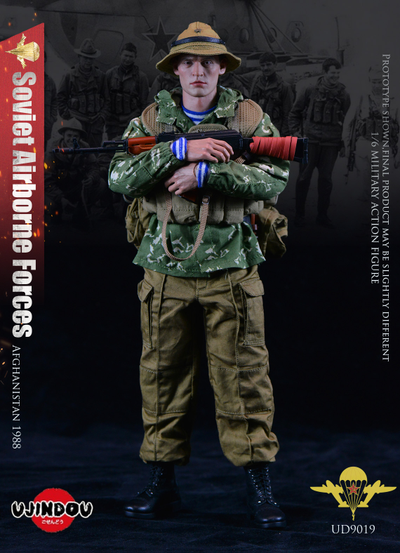 Советский десантник в Афганистане - КОЛЛЕКЦИОННАЯ ФИГУРКА 1/6 SOVIET AIRBORNE TROOPS VDV IN AFGHANISTAN (UD9019) - UJINDOU