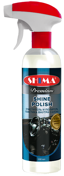 SHIMA &quot;SHINE POLISH&quot; полироль пластика с глянцевым эффектом 500мл