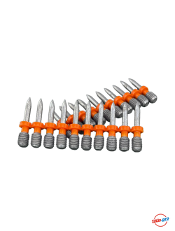 Гвозди-шпильки c резьбой по легкому бетону и кирпичу GNGM6-8-22-BT