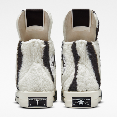 Converse x Rick Owens DRKSTAR Chuck 70 Zebra Print
