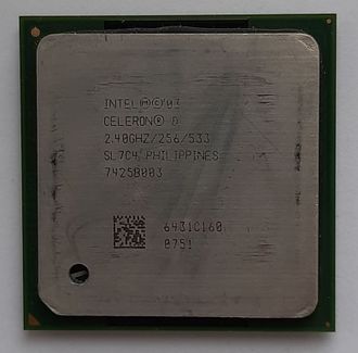 Процессор Intel Celeron D 320 2.4Ghz socket 478 (комиссионный товар)