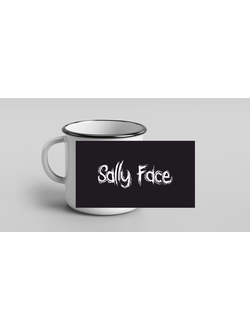 Кружка металлическая эмалированная Sally Face № 6