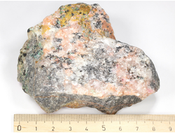 Кобальтокальцит, кристаллы на породе, Марокко (87*69*25 мм, 234 г) №28622