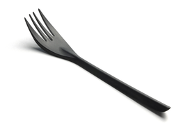 Вилка ПП черная, 50/1000