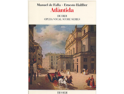 Falla, Manuel de Atlantida Klavierauszug (sp/it)