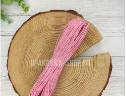 Бечевка бумажная 1,5мм*50м, розовый