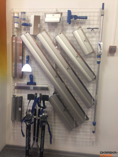 Шпатель 800 ММ STORCH со сменными лезвиями FLEXOGRIP ALUSTAR