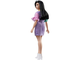 Barbie Кукла Игра с модой 127 Брюнетка в платье с принтом, FXL60