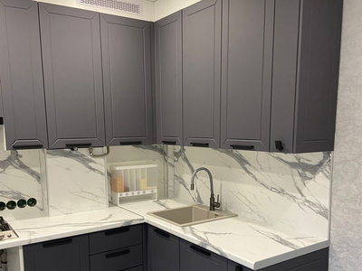 Глетчер Маренго силк модульная кухня