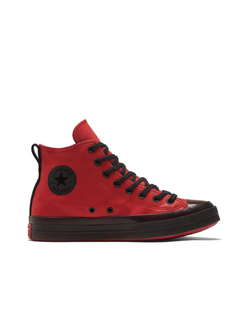 Кеды Converse All Star красные высокие кожаные 169606C фото