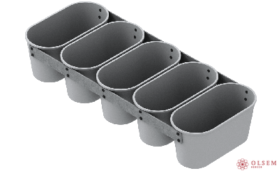 Форма хлебная 5Л7 овал