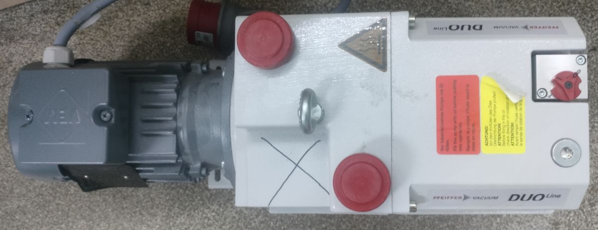 Восстановление вакуумных насосов PFEIFFER DUO 20M