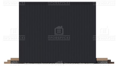 A-FRAME с террасой, 40 м2