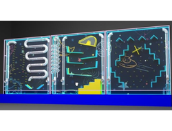 Пневмостена 6м-003