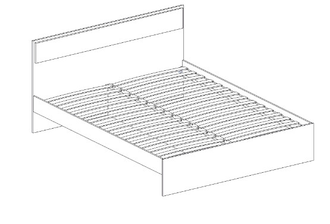 КРОВАТЬ NEXT 72 (Атлант)