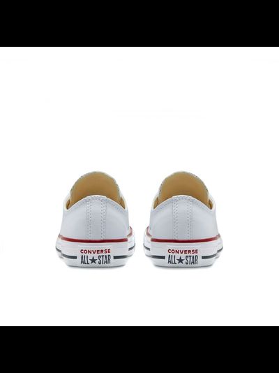 Кеды Converse All Star белые низкие кожаные