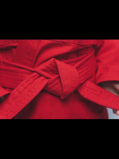 Куртка для самбо ВФС BRAVEGARD Победа Junior красная