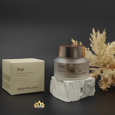 SNP Премиальный интенсивный курс сывороток на основе золотого коллагена и натуральных масел  0,6мл*30шт.