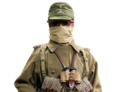 Капитан немецкого Африканского корпуса - КОЛЛЕКЦИОННАЯ ФИГУРКА 1/6 WW2 German Afrika Korps Infantry Captain – Wilhem (D80151) - DID