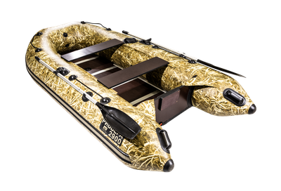 Моторная лодка Ривьера Компакт 2900 СК камуфляж камыш