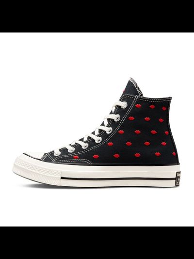 Converse Chuck Taylor Valentines Day черные высокие с губками