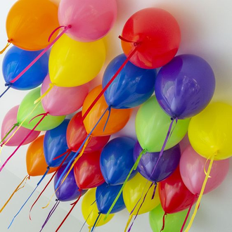 20 воздушных шаров по акции