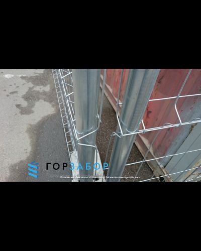 Строительное временное ограждение ширина 3,1м