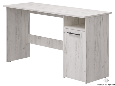 Фронда-7 стол письменный с тумбой Крафт светлый