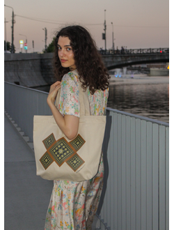 Сумка-шоппер "Солнце мое", коллекция "Волшебные мечты"