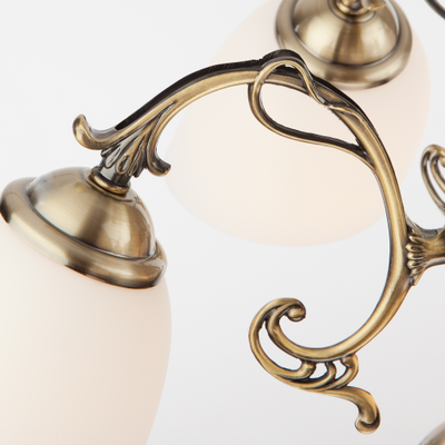 Классическая потолочная люстра 22010/6+2 античная бронза Ariele