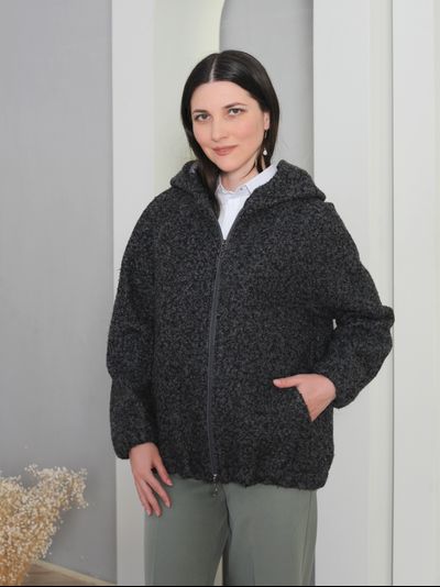 Куртка 586-01230 серый