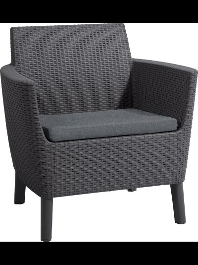 Комплект кресел Салемо Дуо - 2 кресла (Salemo Duo), графит