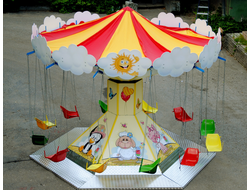 Мобильная цепочная карусель «Ветерок» Зверята