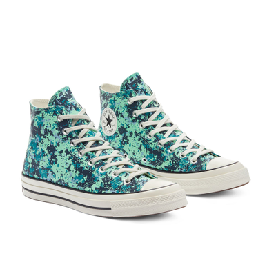 Кеды Converse Chuck 70 Pixelated Digital Camo зеленые высокие 170381c фото