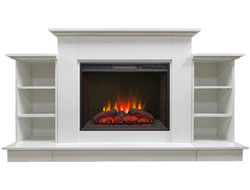 Электрокамин Лорд Премиум WT с очагом Sparta 25.5 LED