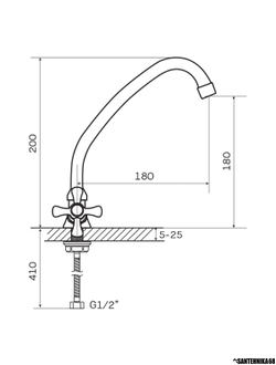 Смеситель для кухни Мастер 555 дешевый