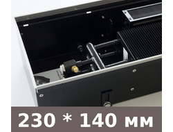 Конвекторы с принудительной конвекцией шириной 230 мм, глубиной 140 мм