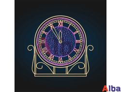 ЧАСЫ новогодняя композиция