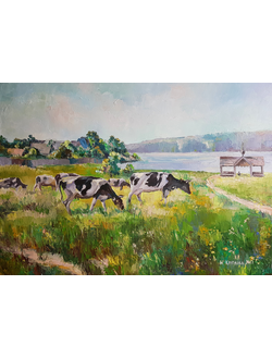 Пейзаж Святой источник Круглова Ирина