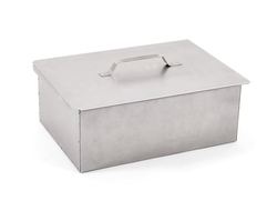 Коптильня КЕДР двухъярусная 420х270х175мм (нержавеющая сталь 0,5 мм) с поддоном