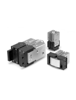 Пневматический захват усиленной конструкции с углом раскрытия 180 градусов MHW2