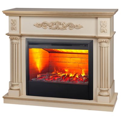 Электрокамин Silvia WT с очагом 3D Helios 26