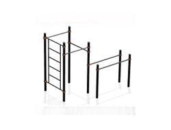 Воркаут комплекс: турник-3, брусья, стенка Д-108 AVW021