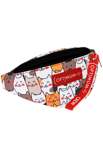 Сумка на пояс Optimum Mini RL, котики